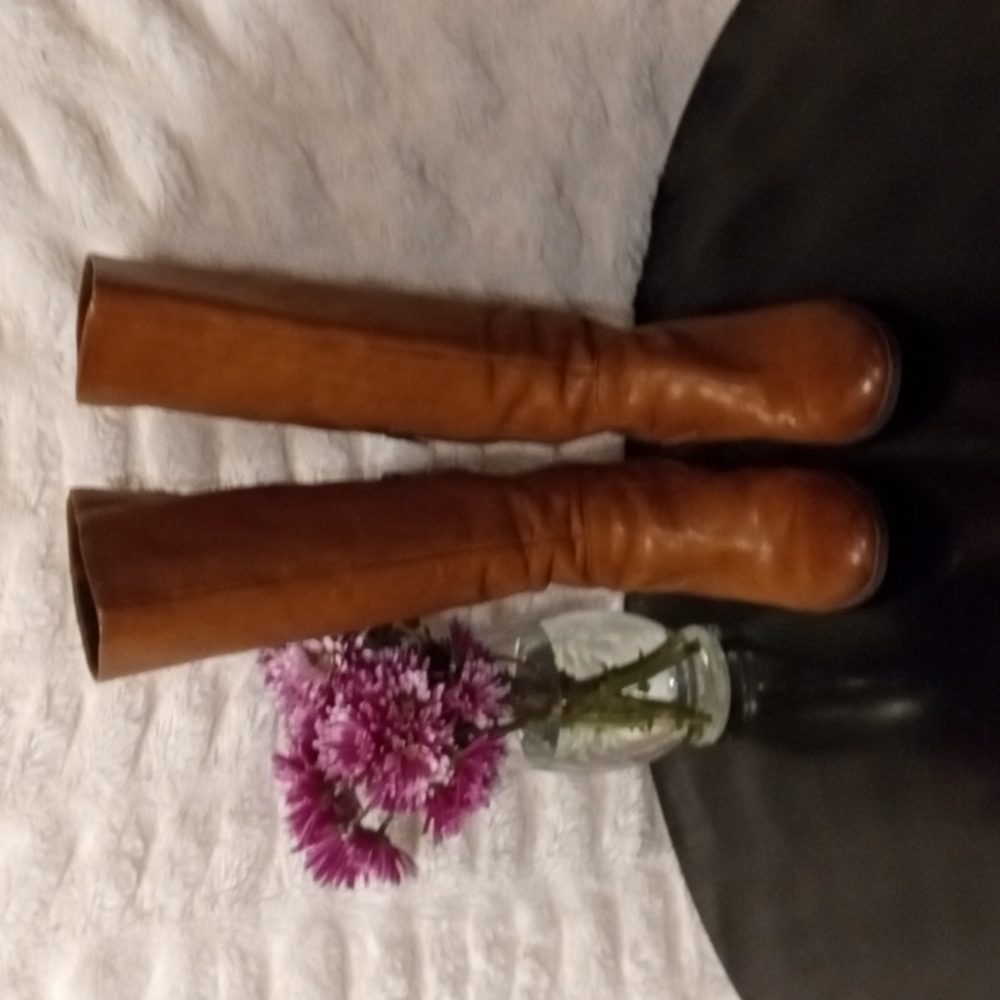 Born Boot  (Genuine Leather Knee High 3" High Heel Riding Style Boot)
